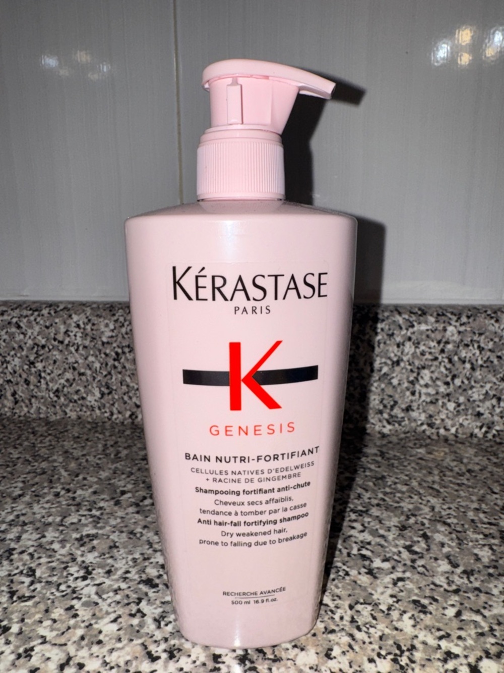 Kérastase Genesis Fortifying Shampoo - Light Pink Bottle